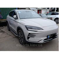 Боковые пороги (подножки) для BYD Song Plus 2023-2025 - Полноценные