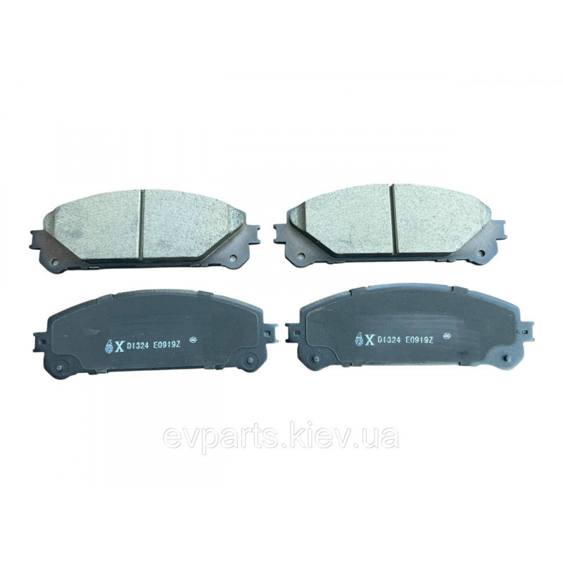 Колодки гальмівні задні для Toyota bZ4X / Subaru Solterra (2022–2026)