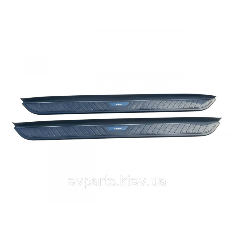 Пороги / Підніжки пластико-алюмінієві для BYD Leopard 3 (2024–2026)