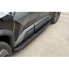 Пороги / Підніжки пластико-алюмінієві для BYD Leopard 3 (2024–2026)