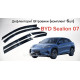 Вітровики / дефлектори вікон для BYD Sealion 07 комплект 6 шт (EV)