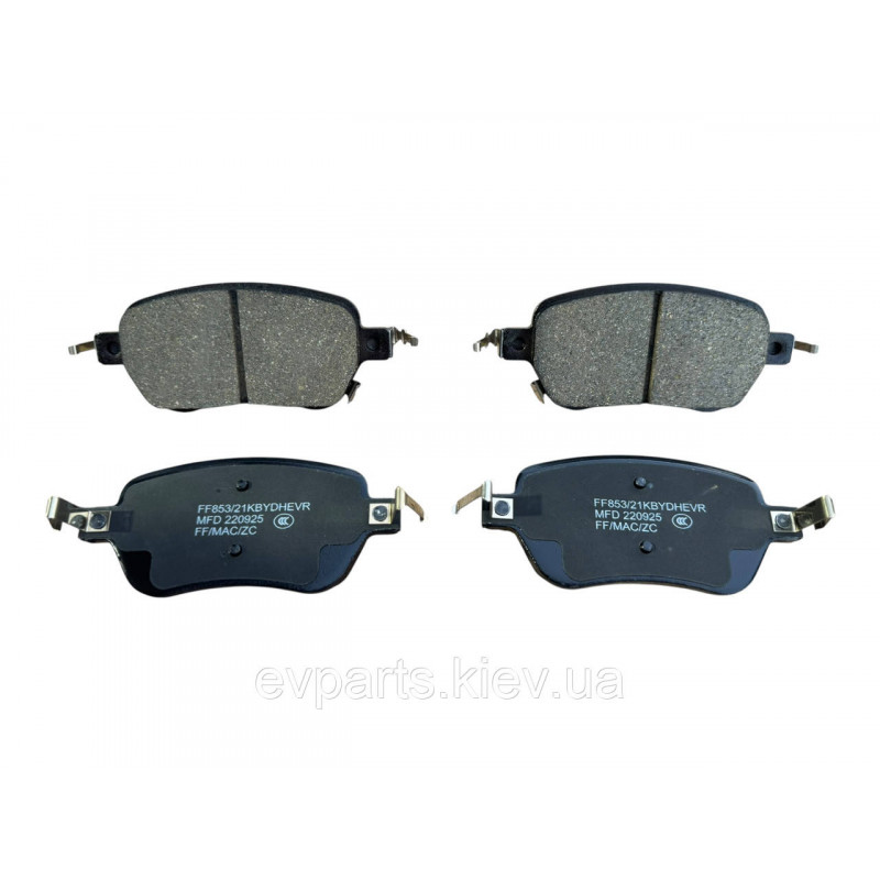 Колодки гальмівні задні BYD Leopard 5 / Leopard 7 / Leopard 8 (QZHF-3502005 / 19560941-00) — Високоякісний аналог