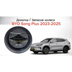 Докатка / запасне колесо BYD Song Plus 2023–2025 (T145/90R17) в комплекті з домкратом, двома ключами та двома головками